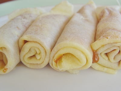 Receta de Crepas de Cajeta 